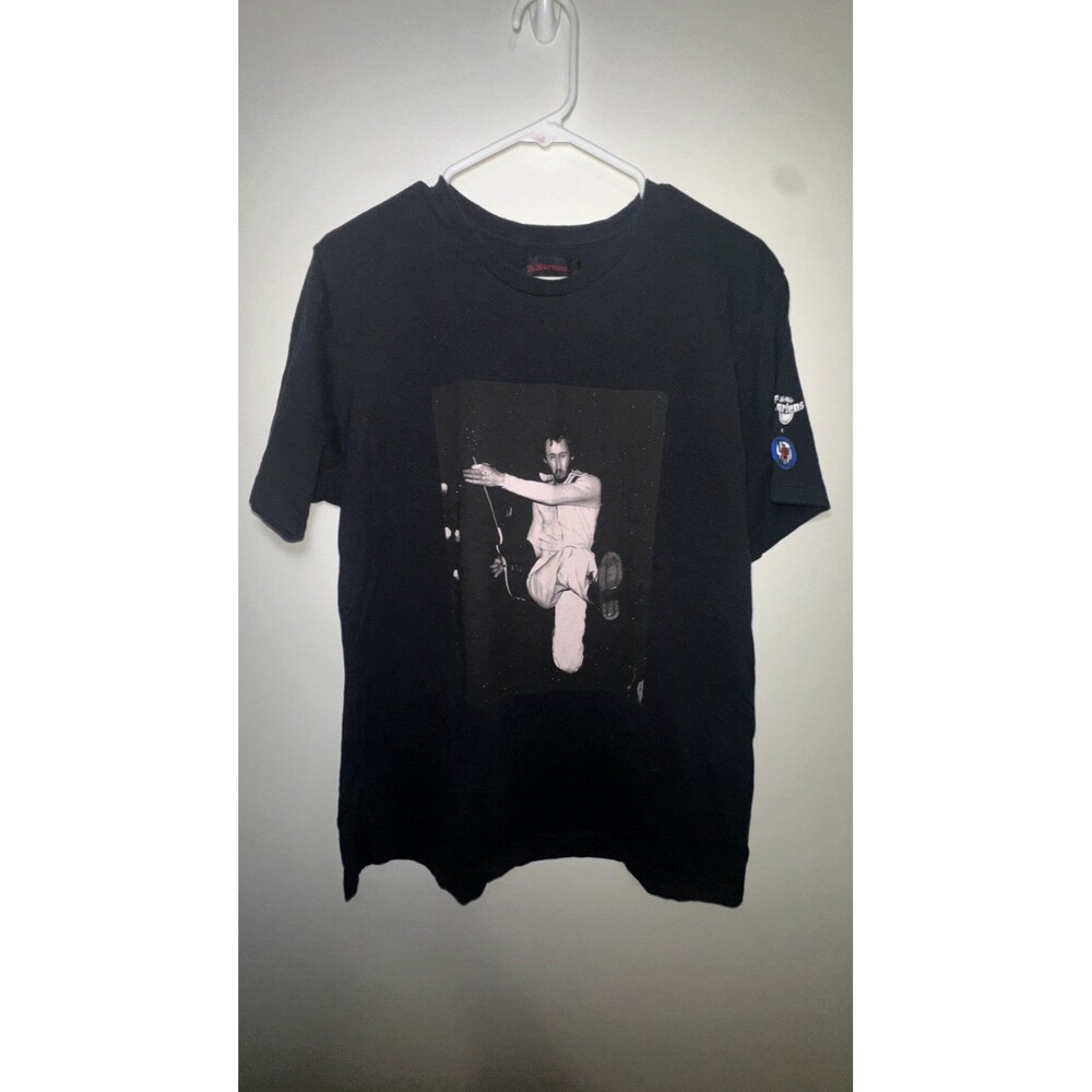 Airwalk Men's The Who Black Graphic Crew Neck Short Sleeve Tee L